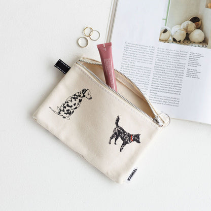 TEMBEA ポーチ FLAT POUCH MEDIUM／DOG