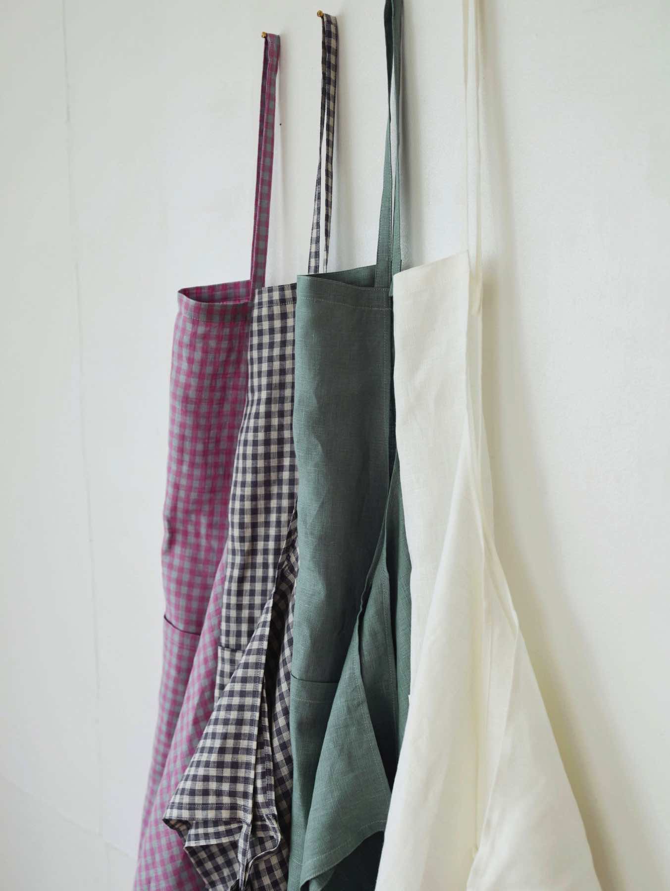 fog linen work リネンフルエプロン