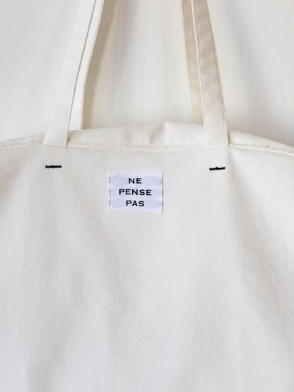ne pense pas デニムボストンバッグ