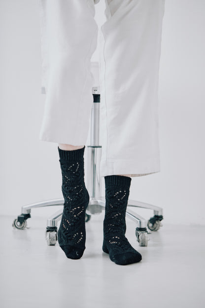 laceflowersocks／lily of the valley（ソックス）