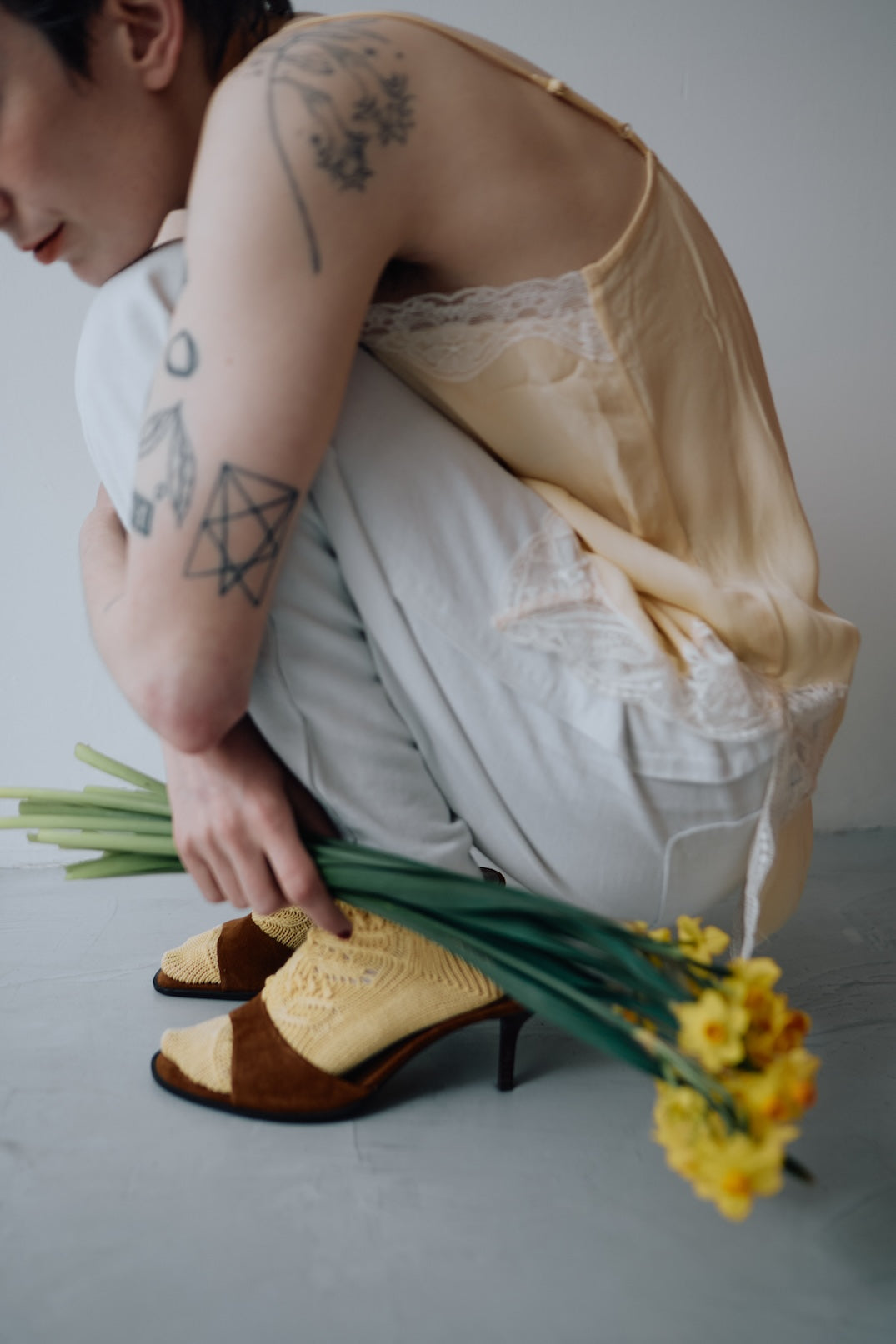 laceflowersocks／lily of the valley（ソックス）