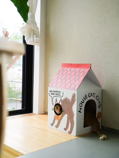 【8/5販売予定】HONGAMA × Orneko 爪とぎネコハウス