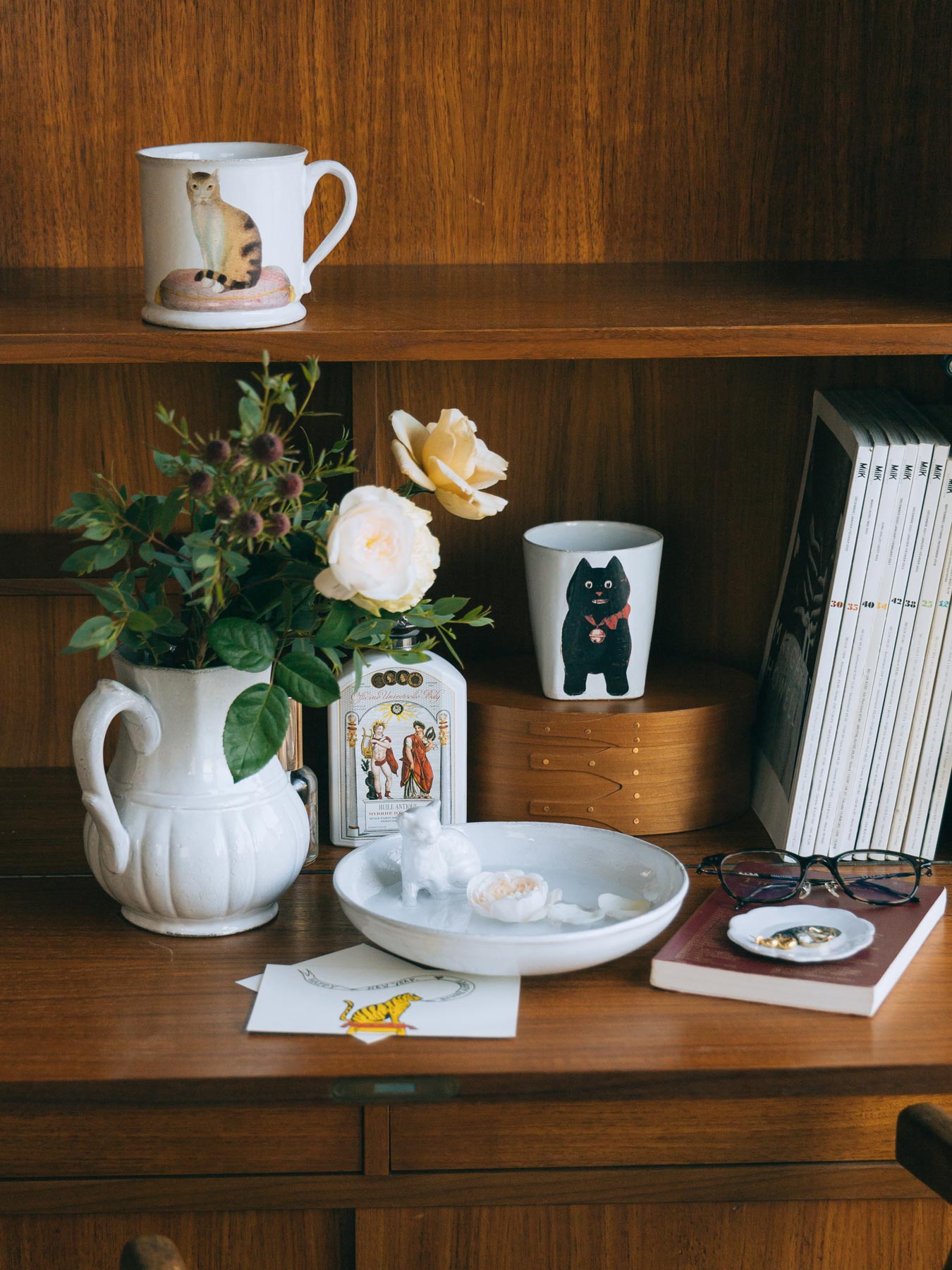 Astier de Villatte John Derian キャットゴブレット