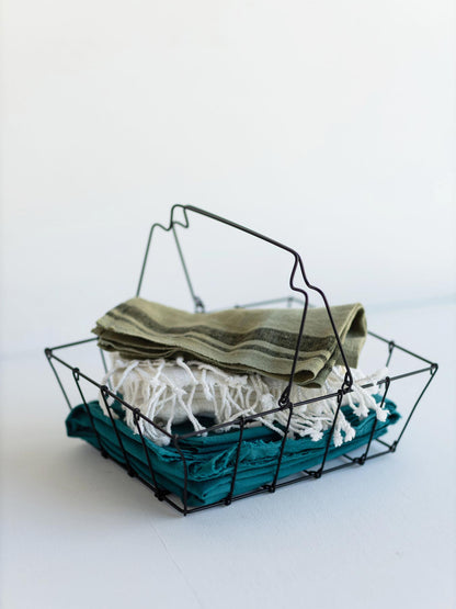 fog linen work バスケット