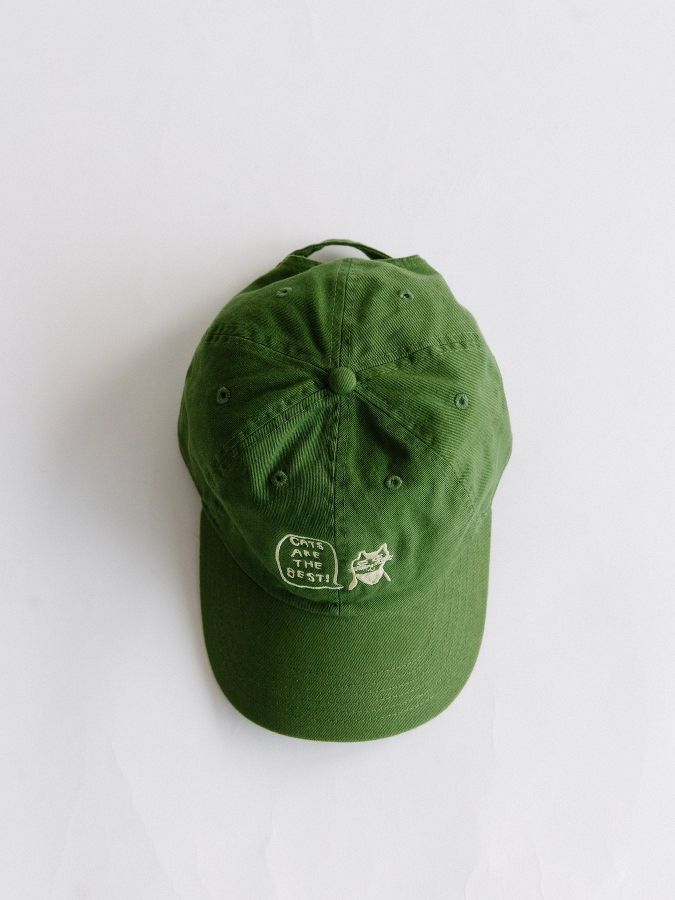 【8/5販売予定】HONGAMA × Orneko キャップ／CATS ARE THE BEST