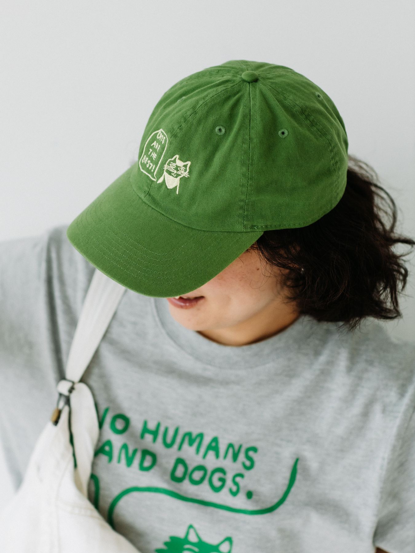 【8/5販売予定】HONGAMA × Orneko キャップ／CATS ARE THE BEST