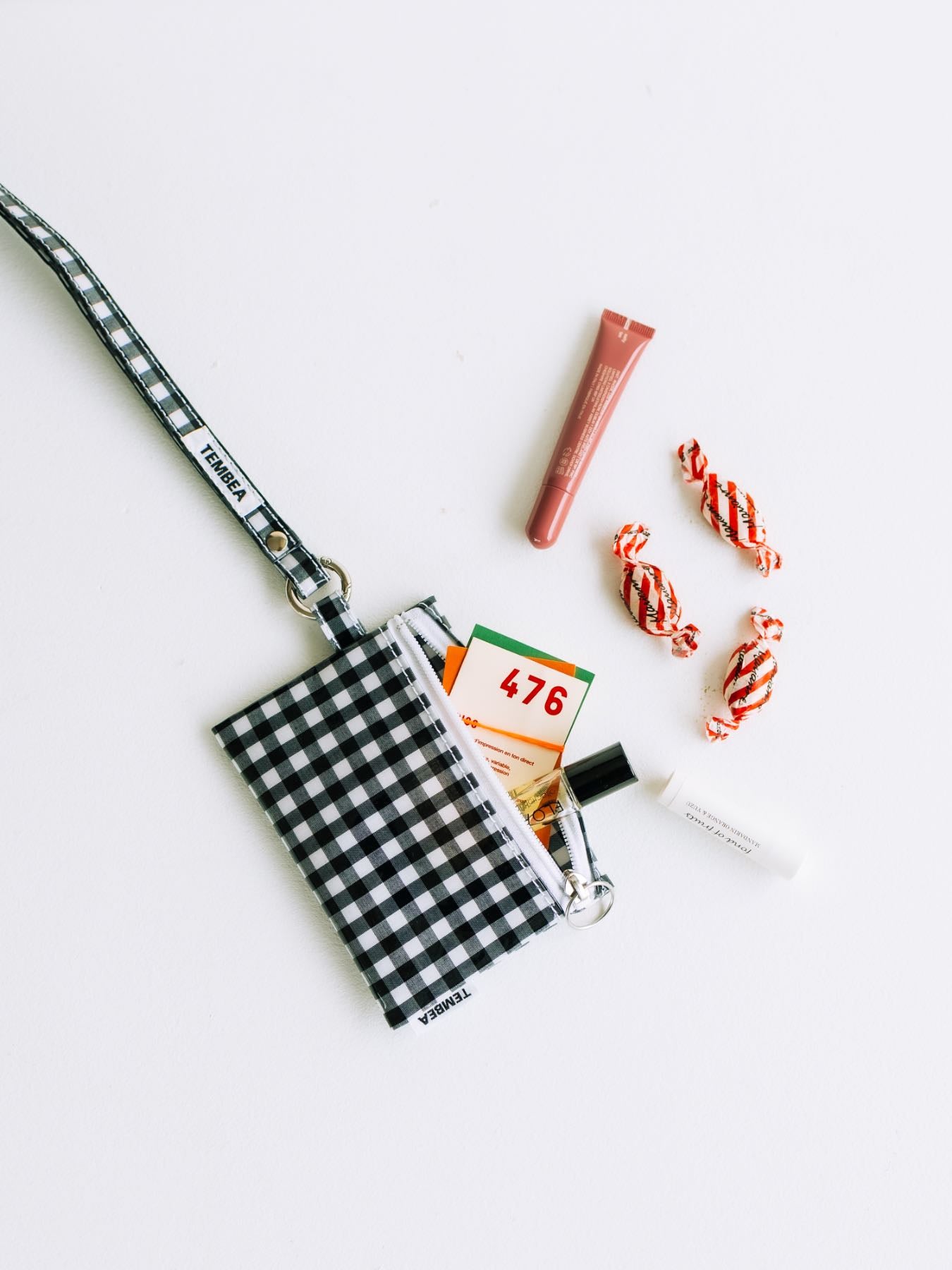 POUCH SMALLとSTRAP
