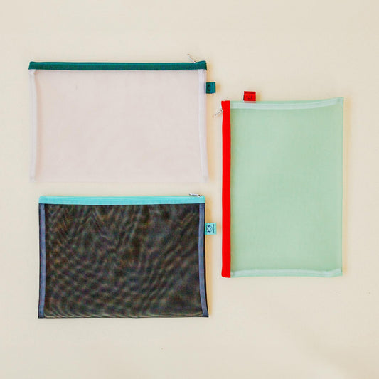 PAPIER TIGRE THE POCKET／A4サイズ（メッシュポーチ）