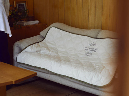 VINTAGE PARACHUTE LINE QUILTED BLANKET（ブランケット）