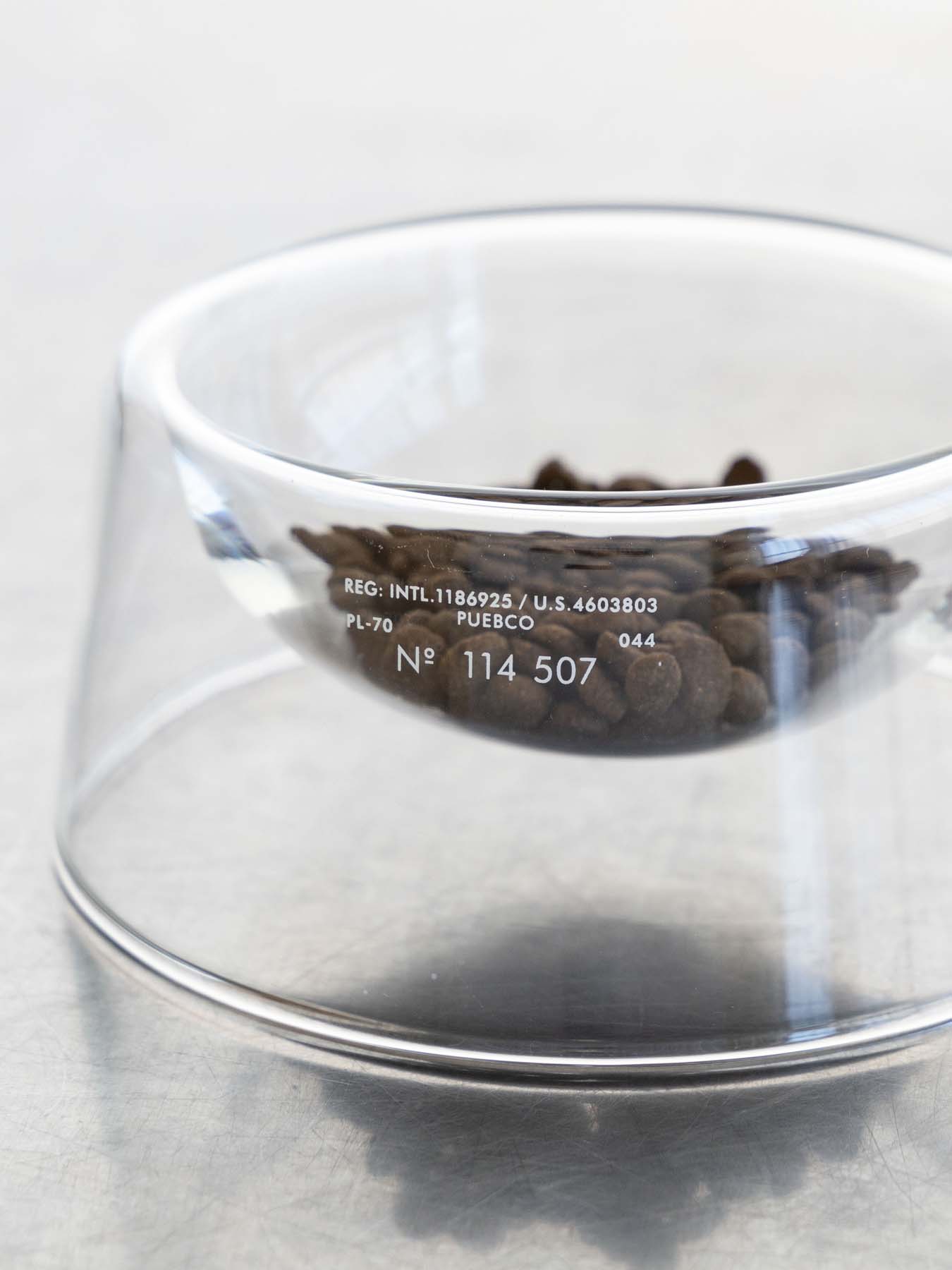 BOROSILICATE GLASS PET BOWL（フードボウル）