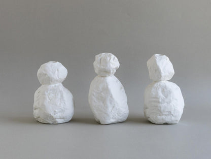 3RD CERAMICS 土のテーブルランプ／2段