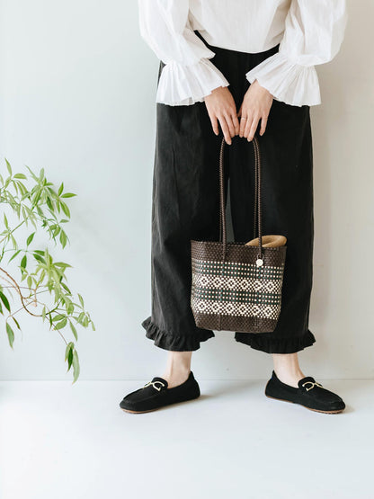 メキシコ メルカドバッグ BUCKET SLIM／GARDEN