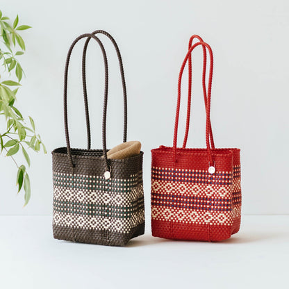 メキシコ メルカドバッグ BUCKET SLIM／GARDEN